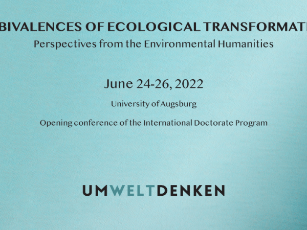 [ENG]  Event :  Ambivalences of ecological transformation – Perspectives from the Environmental Humanities