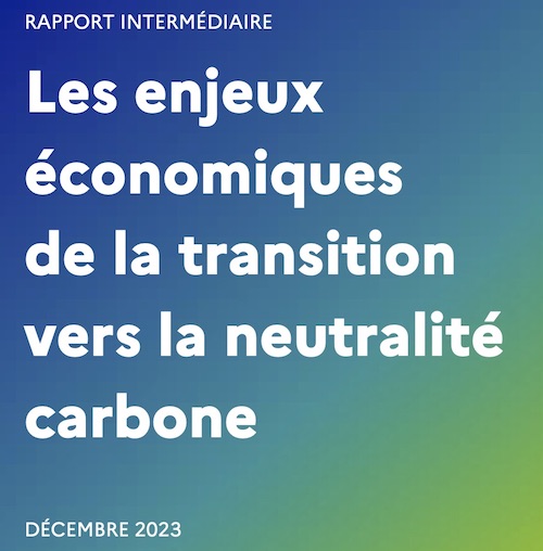 [ENG/FR] The Economic challenges of the transition towards carbon neutrality